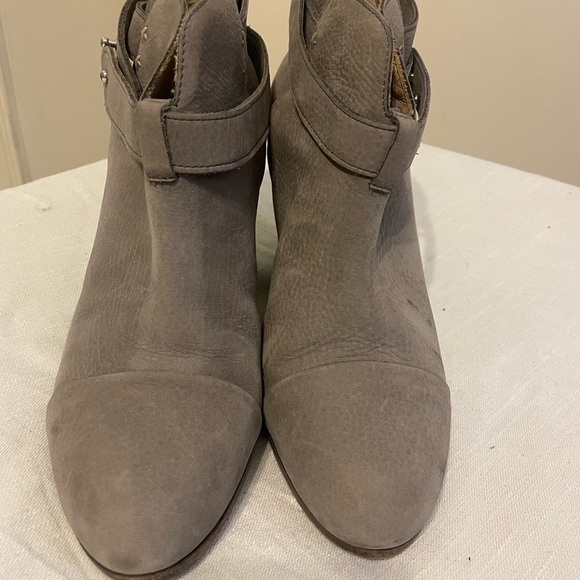Rag & Bone, Gray suede ankle boots, Size 9 - Picture 3 of 5